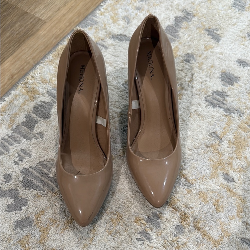 Merona Women's Tan Pumps (3”)